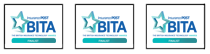 British Insurance Technology Awards Finalist badges 2025